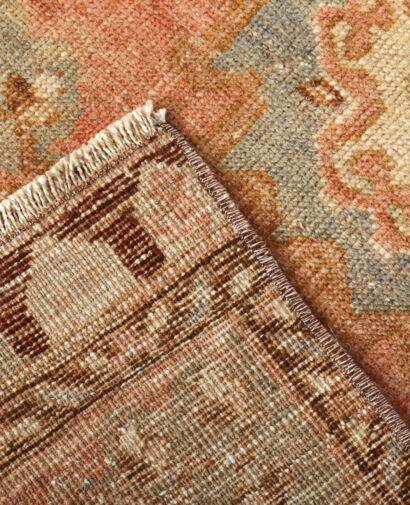 Textures and patterns in color from woven carpets